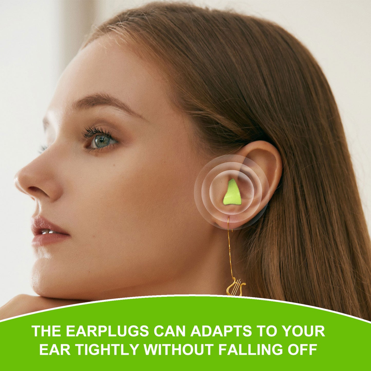 Nozibye Ultra Soft Foam Earplugs, 60 Pieces (30 Pairs) - 38dB SNR Noise Cancelling Ear Plugs for Sleeping, Shooting, Snoring, Studying, Concerts, Work, Loud Sound Reduction