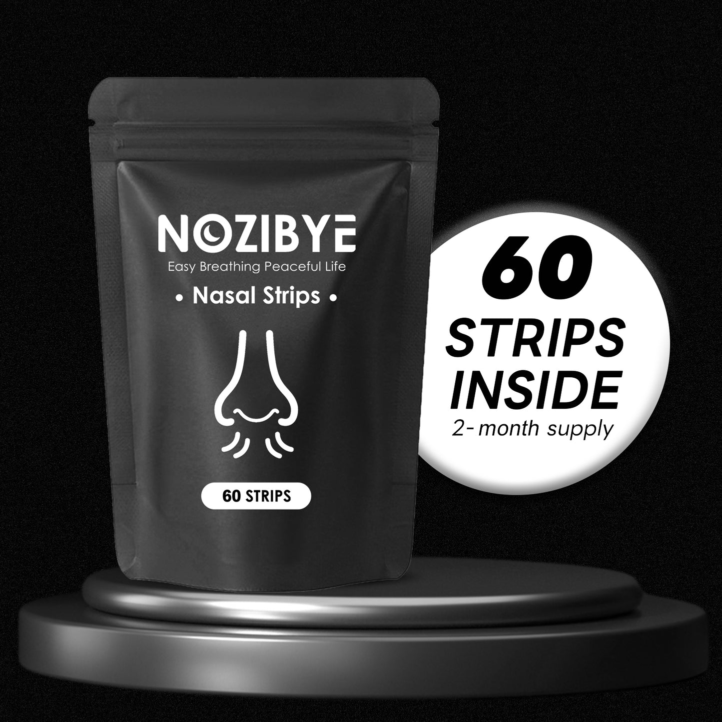 Nose Strips for Breathing | Anti Snore & Better Sleep - Nasal Strips for Breathing, Stop Snoring, Clear Airways