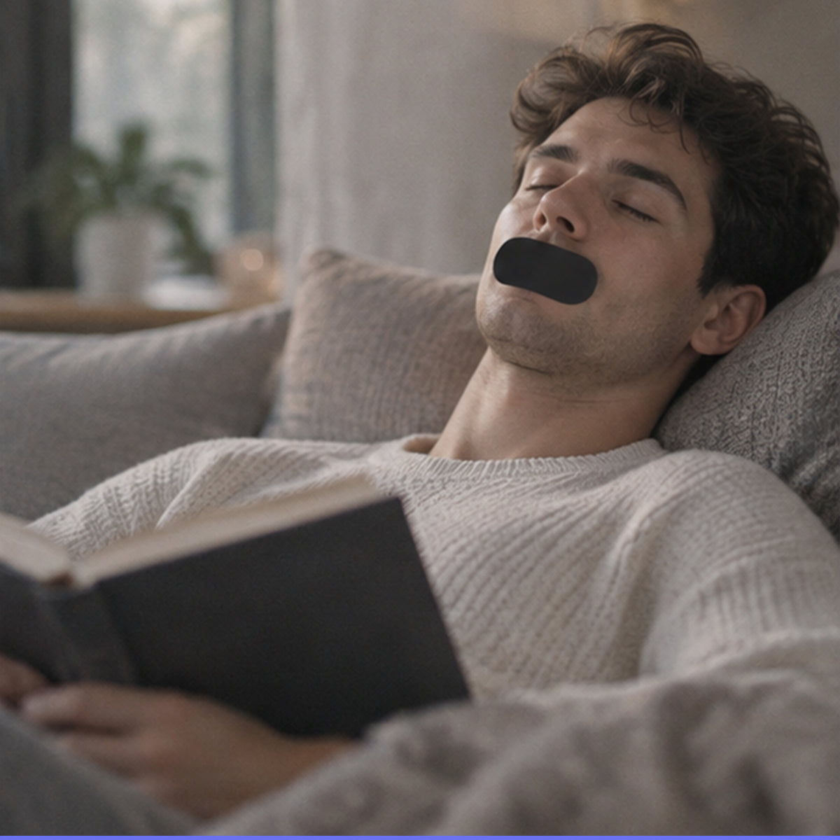 Nozibye Mouth Tape for Sleeping I Gentle Nasal Breathing Support