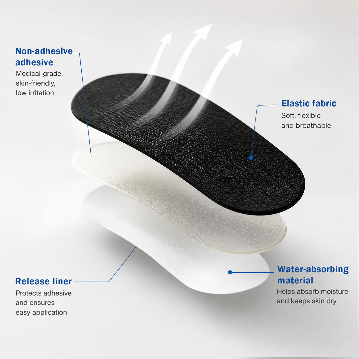 Nozibye Mouth Tape for Sleeping I Gentle Nasal Breathing Support