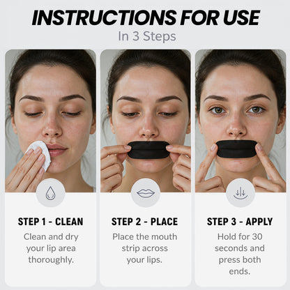Nozibye Mouth Tape for Sleeping I Gentle Nasal Breathing Support